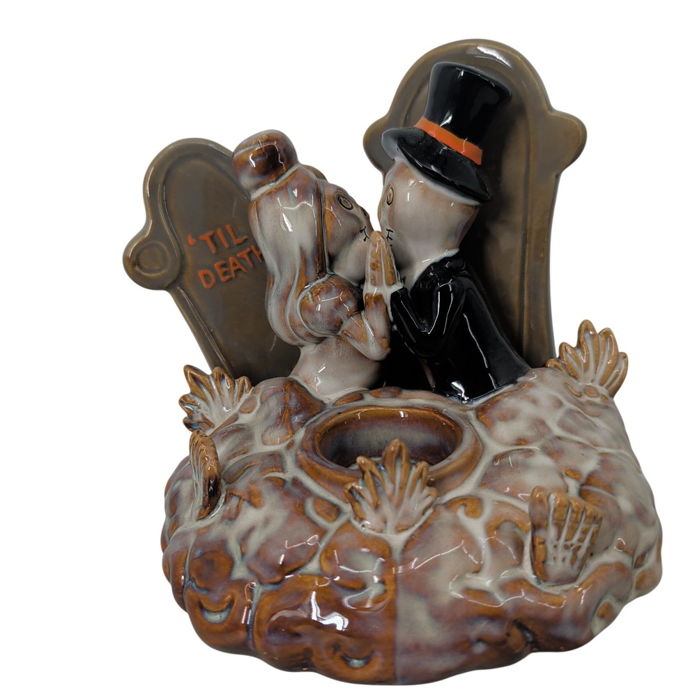 Yankee Candle Boney Bunch Til Death Do Us Part Halloween Tea Light Holder